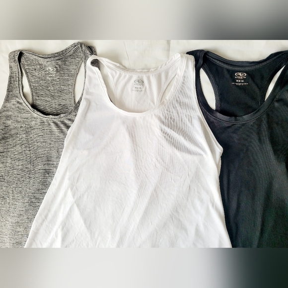 Athletic Works Core Active Women's 3pc. Bundle Tank Tops Racerback 8-10 Medium - Picture 5 of 12